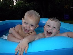 My cousins Brendan & Kade