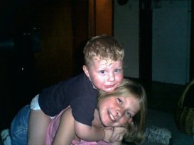 My cousins Mallory and Brendan